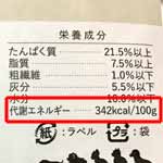 ドッグフード給餌量の自動計算 犬の体重と餌のカロリーで自動表示
